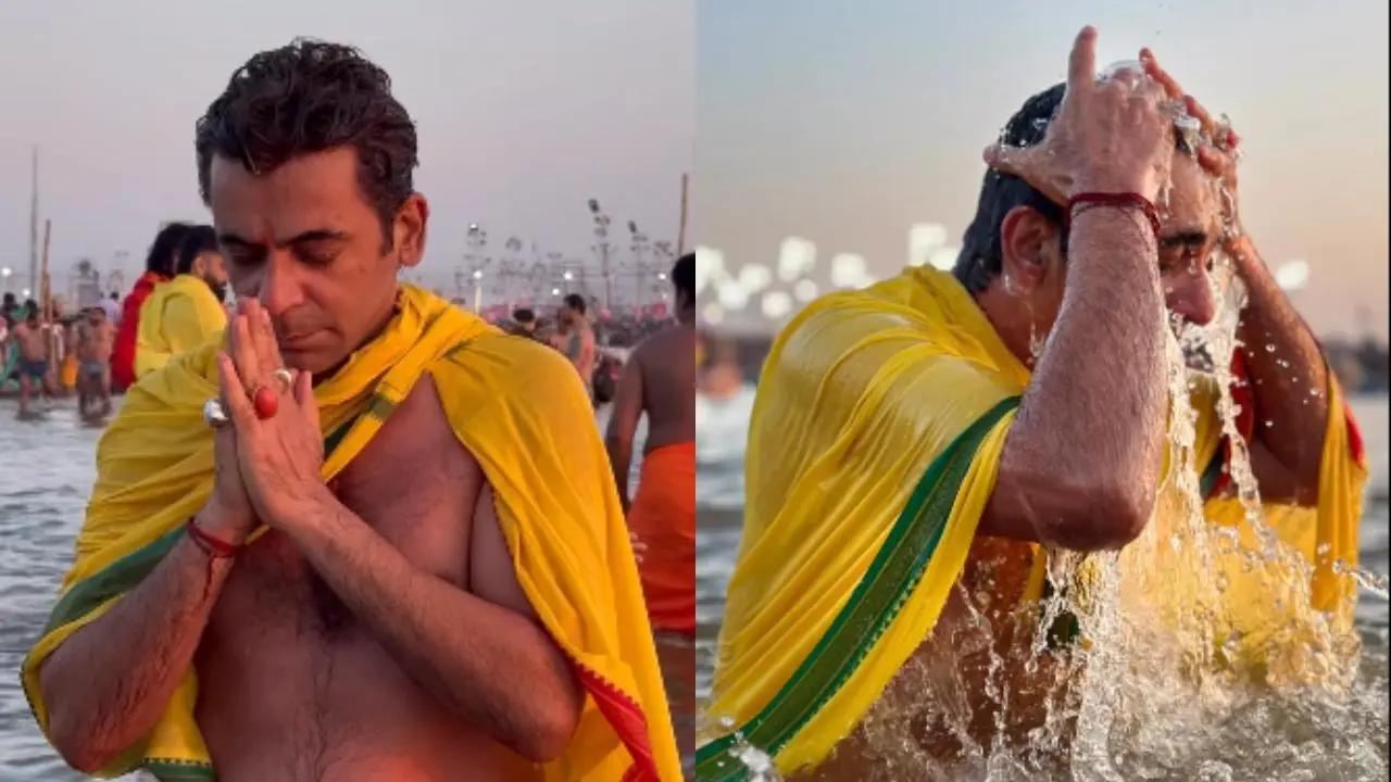 Comedian and actor Sunil Grover also joined a host of devotees in Prayagraj, Uttar Pradesh, to witness the Mahakumbh 2025 and seek blessings. The actor took to his Instagram handle to share a video from his trip to the holy destination