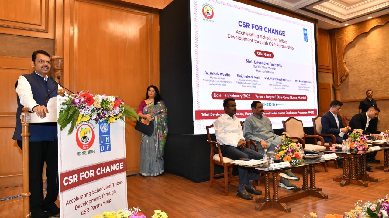 CSR funds to promote balanced development of tribal regions in Maharashtra: CM Devendra Fadnavis