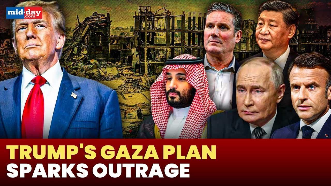 Trump’s plan to take over Gaza and resettle Palestinians stirs worldwide outrage