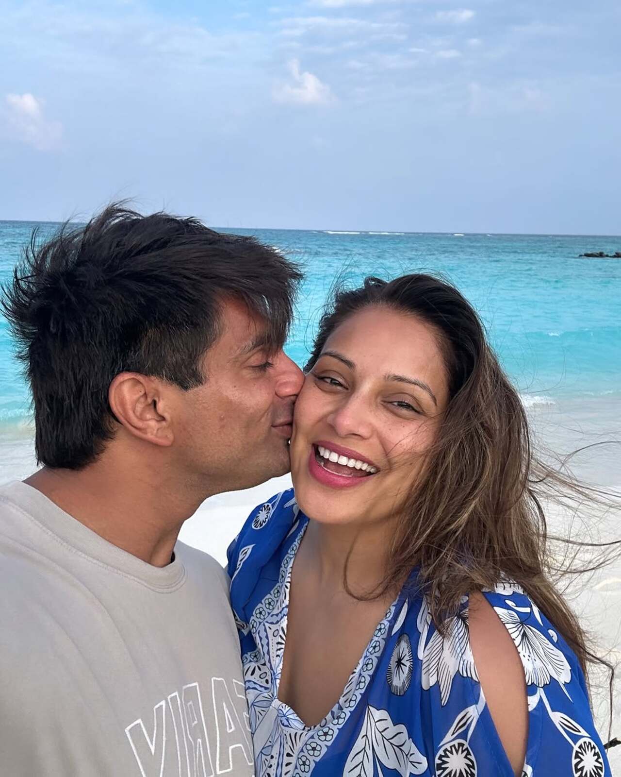 Bipasha Basu and Karan Singh Grover have never been shy from showering love on each other on social media. Valentine's Day was yet another occasion for the couple to share some lovely pictures with each other