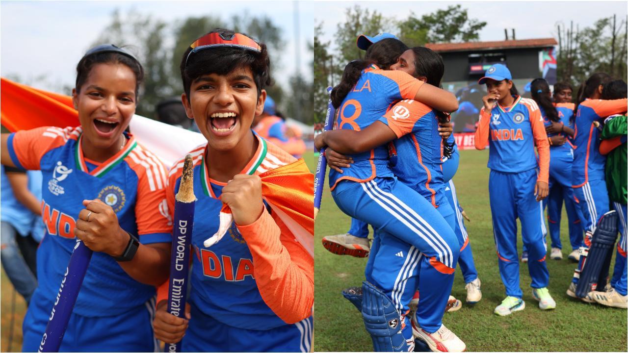 India's U-19 women make history with consecutive World Cup titles
