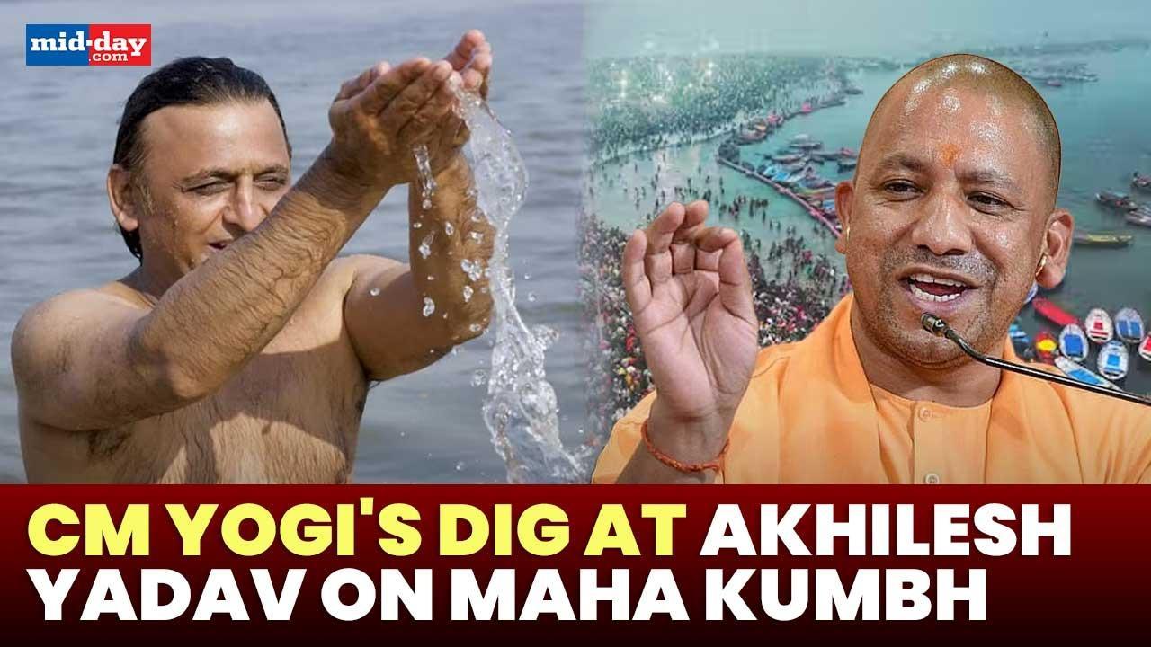 CM Yogi hits out at Akhilesh for changing stance on Kumbh after attacking It