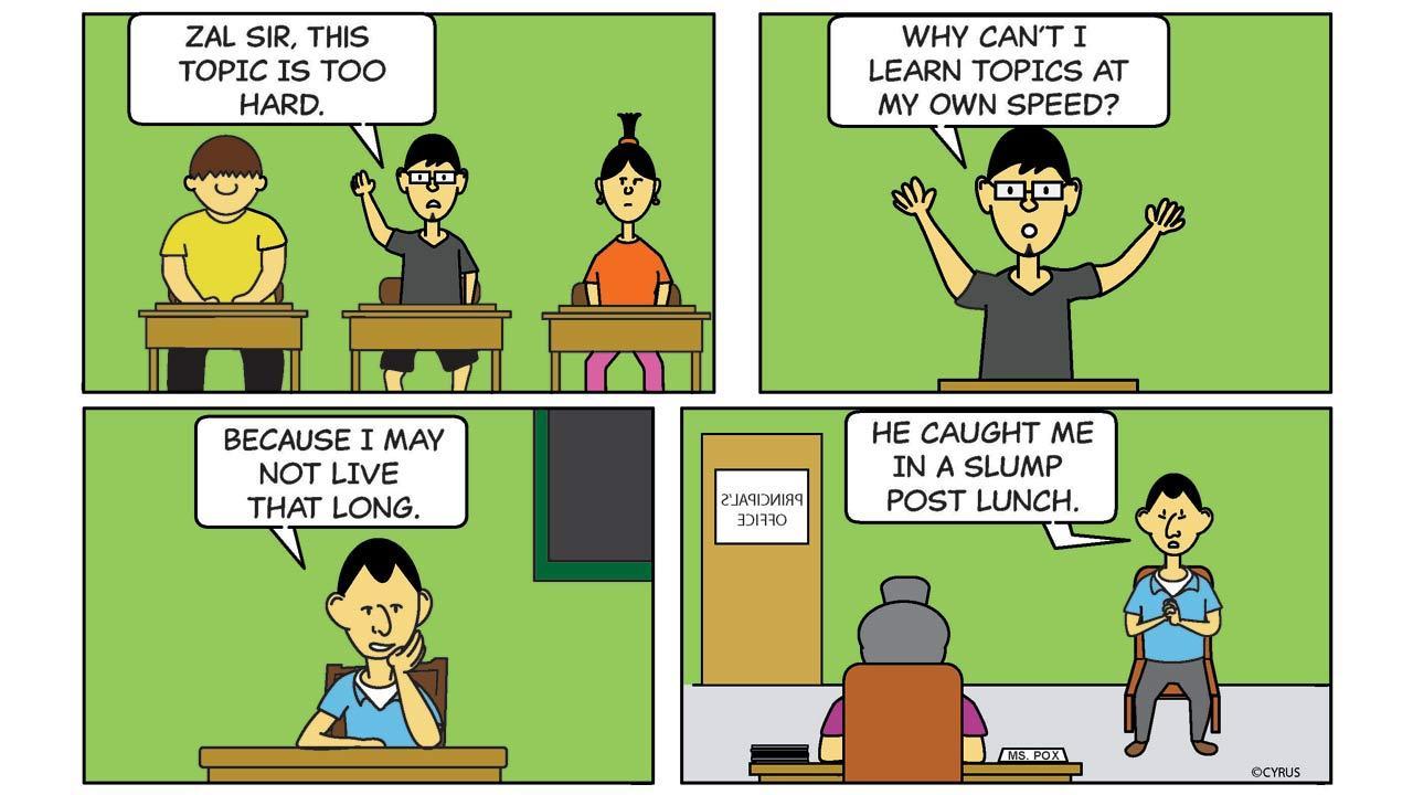 Sunday Cartoon: Cyrus Daruwala Presents - Zal