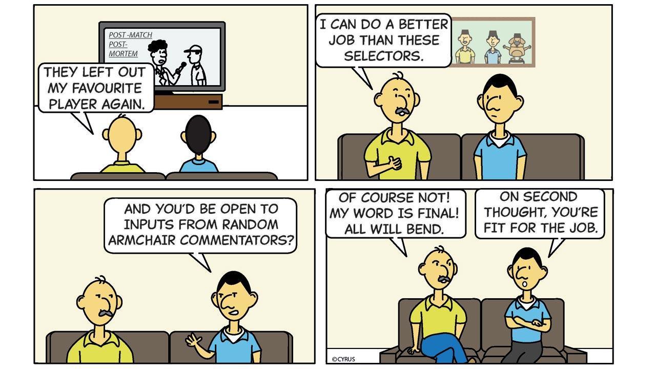 Sunday Cartoon: Cyrus Daruwala Presents - Zal