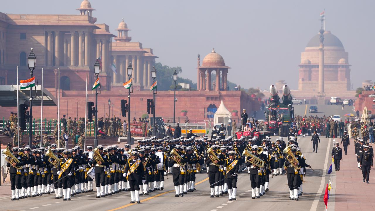 IN PHOTOS Preparations on for 76th Republic Day celebrations in India