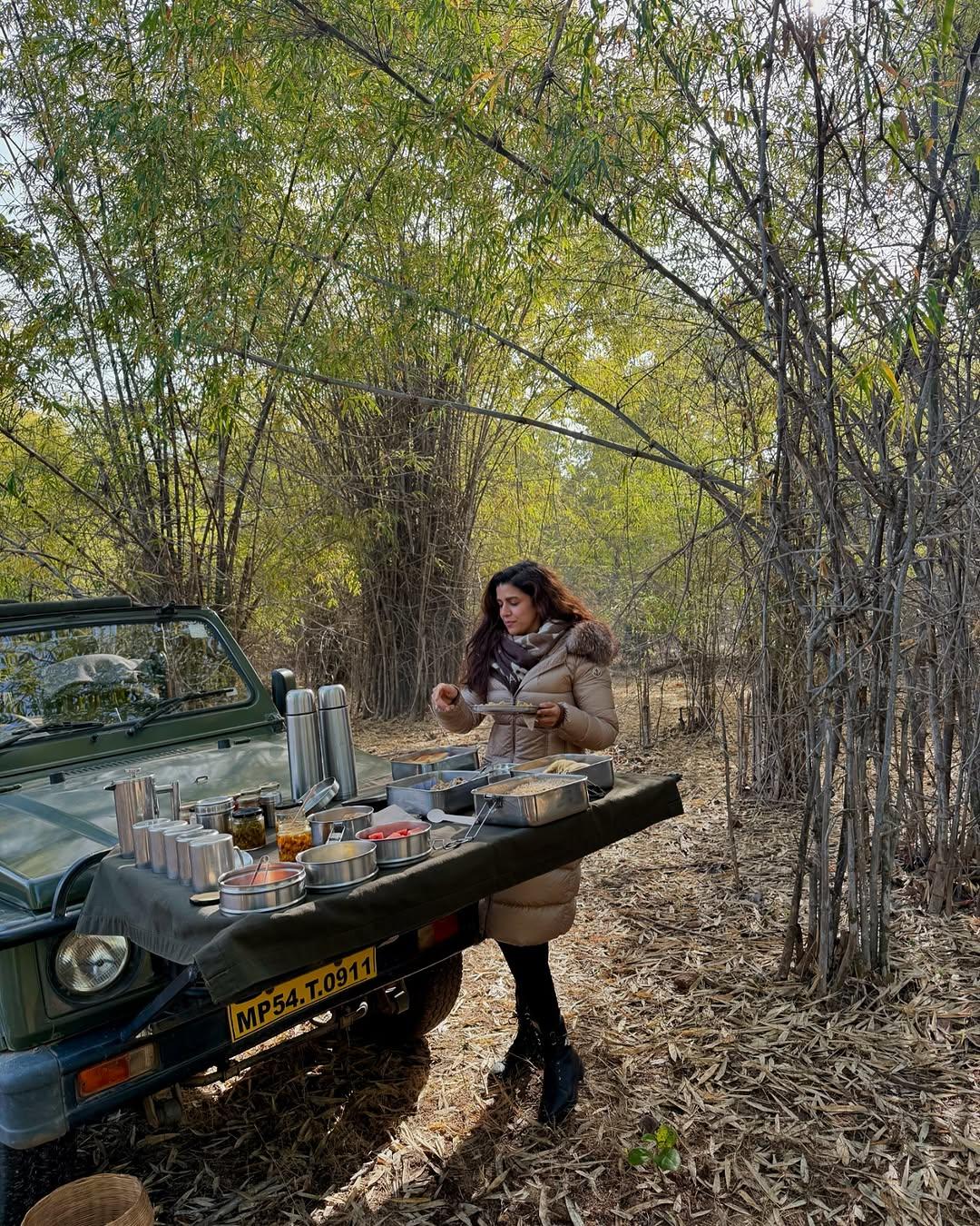 Nimrat wrote, “May the coming year be as wild and glorious as my morning today!!! Happy New Year all.”