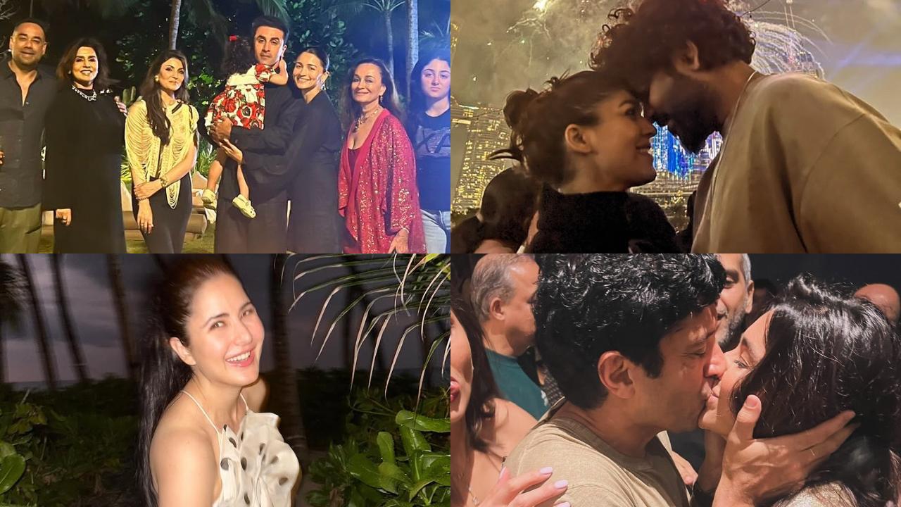 How celebs welcomed New Year 2025 Pics/Instagram
