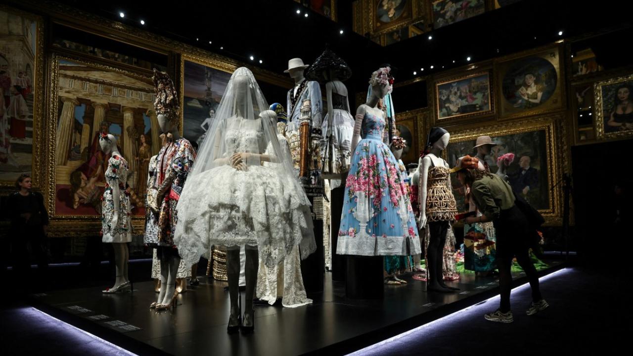 Spanning across 10 themed rooms at the venue, this exhibition is an immersive exploration into the narrative behind the iconic design duo Domenico Dolce and Stefano Gabbana’s couture collections. 