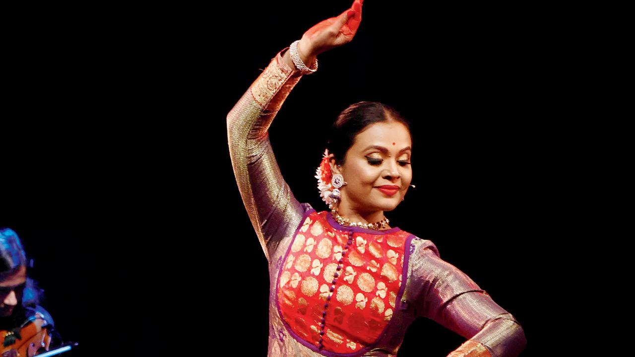 A moment from a previous performance