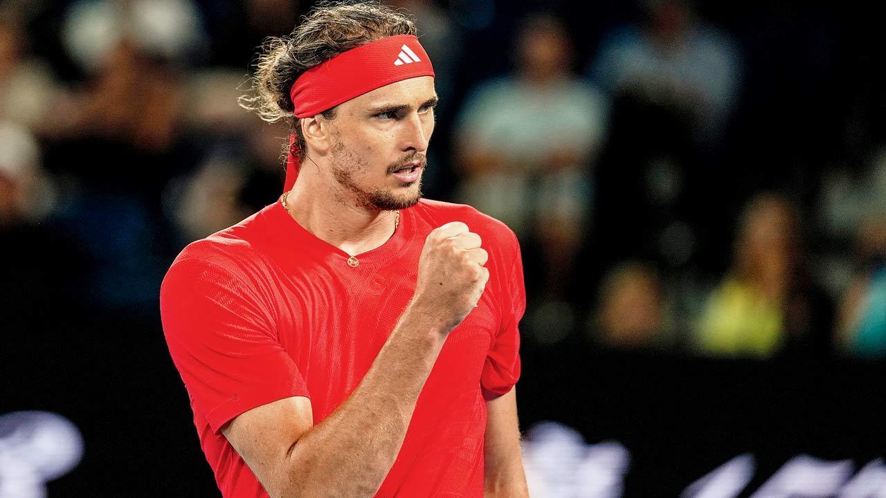 Second seed Alexander Zverev cruises
