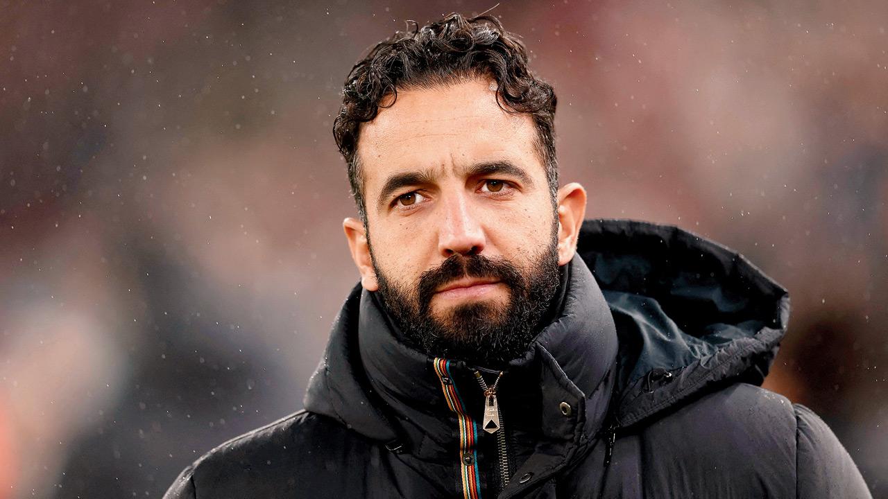 Man United manager Ruben Amorim