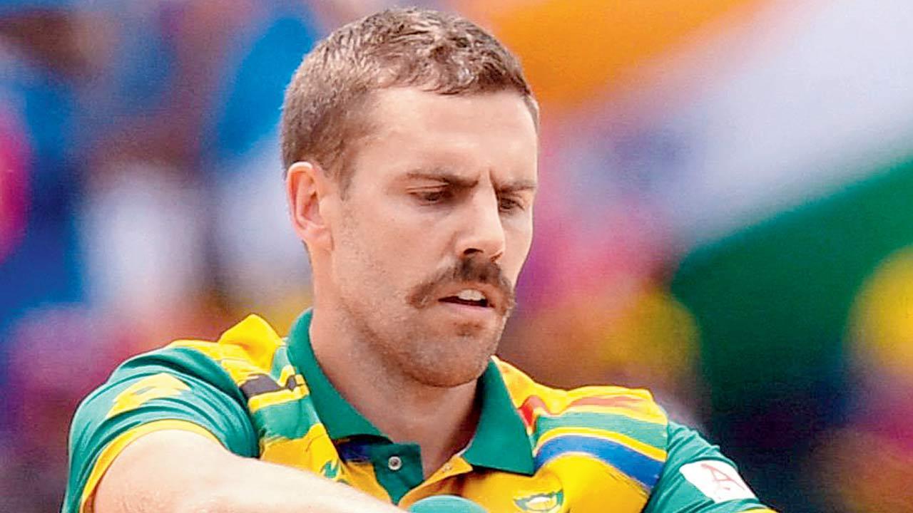 Injured pacer Nortje out of Champions Trophy