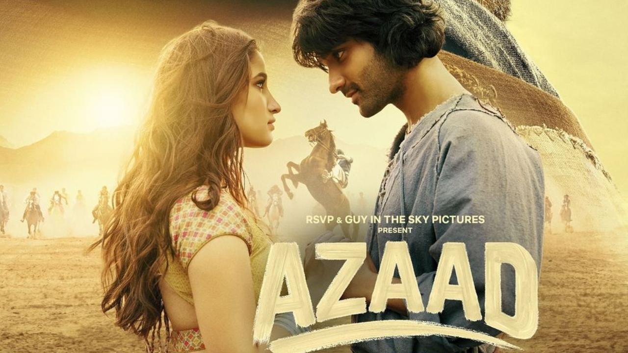 Azaad movie review: Rasha Thadani's debut role looks like a cameo in a film focused on Aaman Devgan
