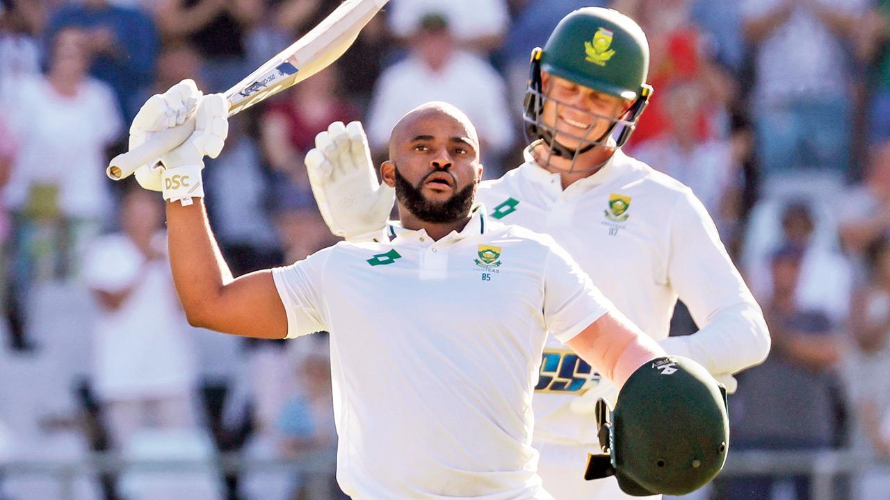 Rickelton, Bavuma tons put SA in control vs Pak