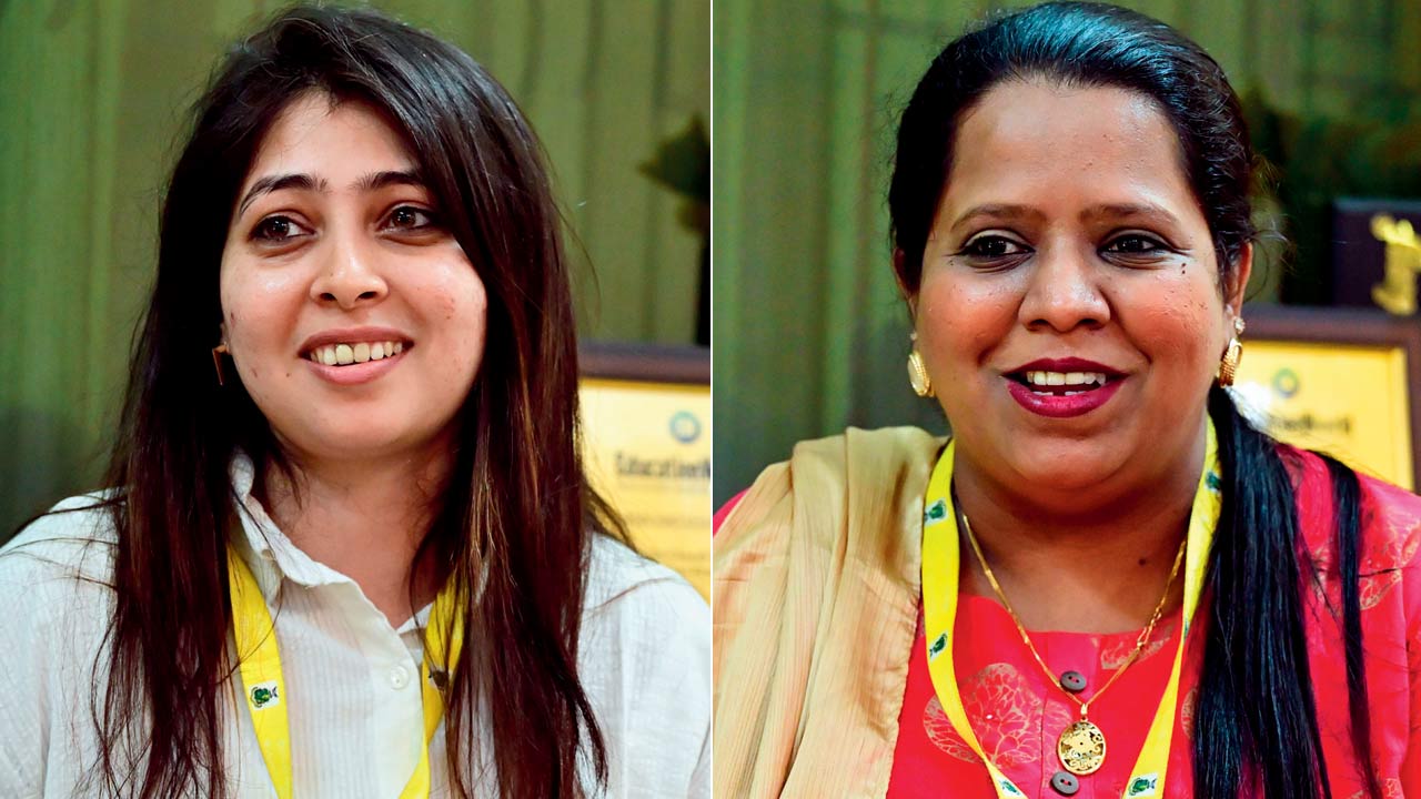 Parita Parmar and Amreen Khan