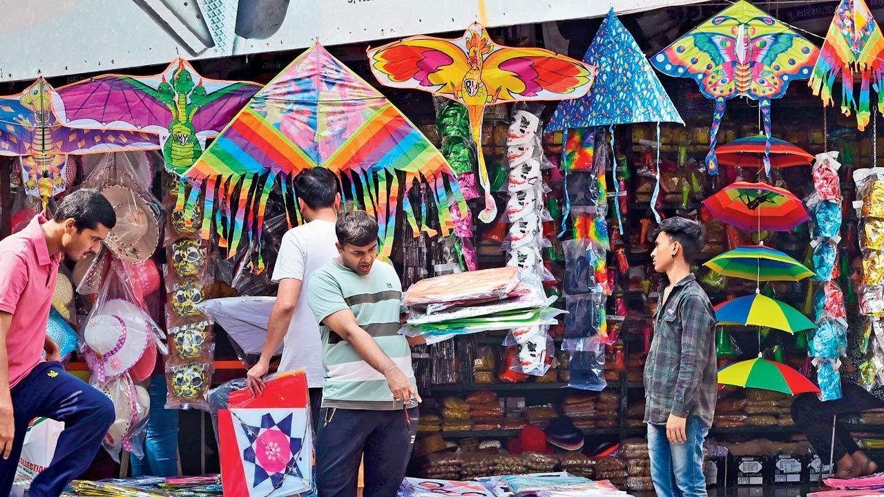 In Photos: Mumbai's skyline comes alive with kites on Makar Sankranti
