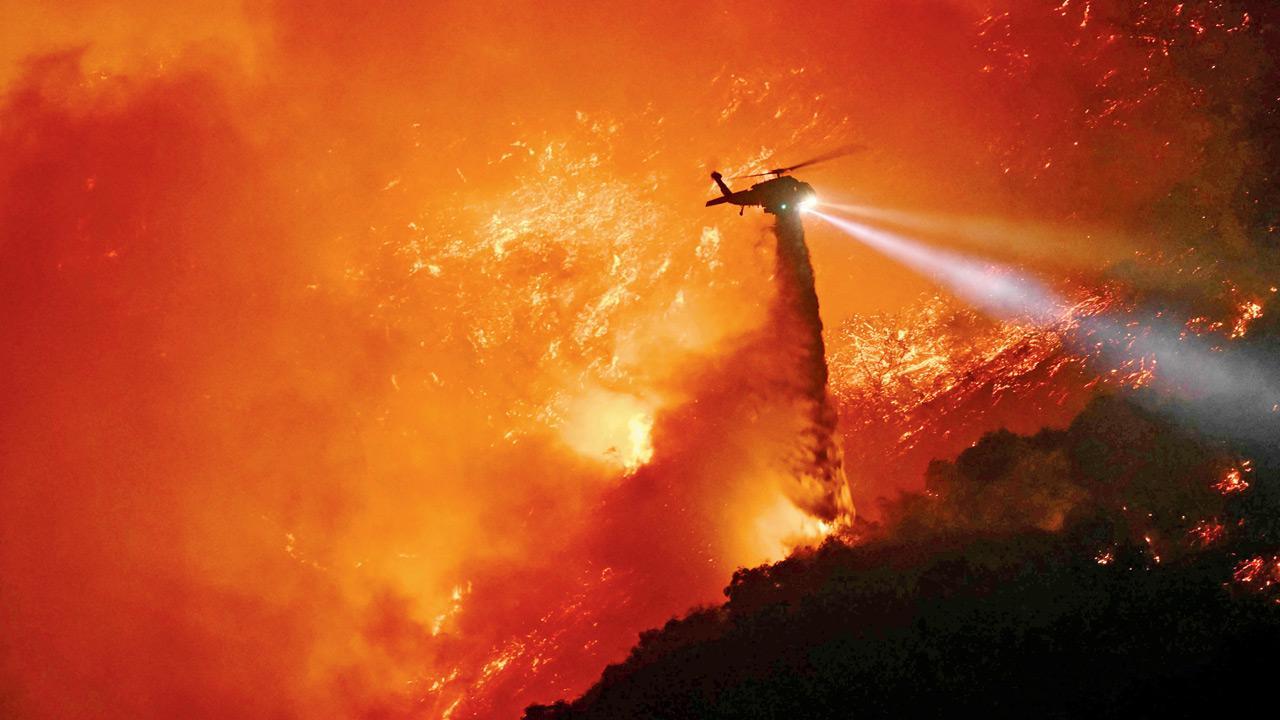 Los Angeles wildfires: Looters dressing up as firefighters, drone hits emergency plane