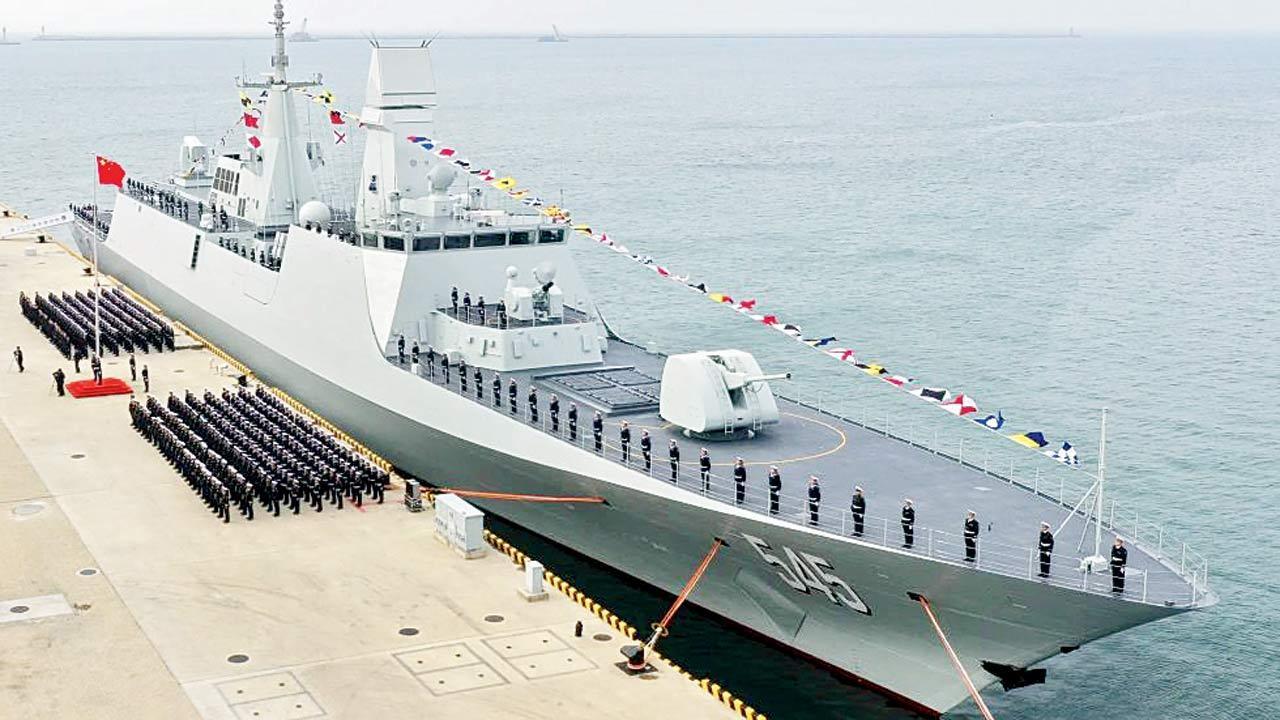 China’s launches next gen frigate
