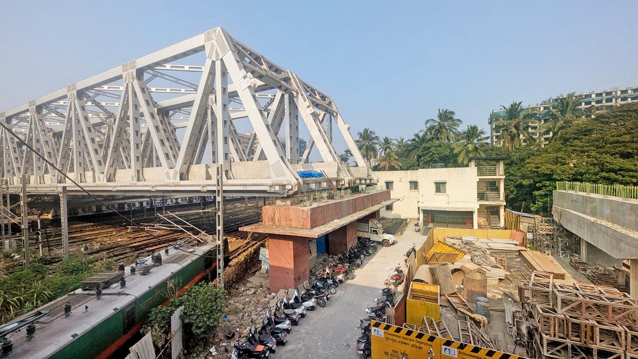 The Vidyavihar bridge, which seeks to boost east-west connectivity