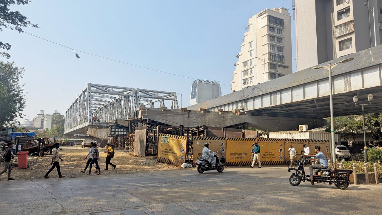 The Gokhale bridge, which is expected to be completed in a few months’ time