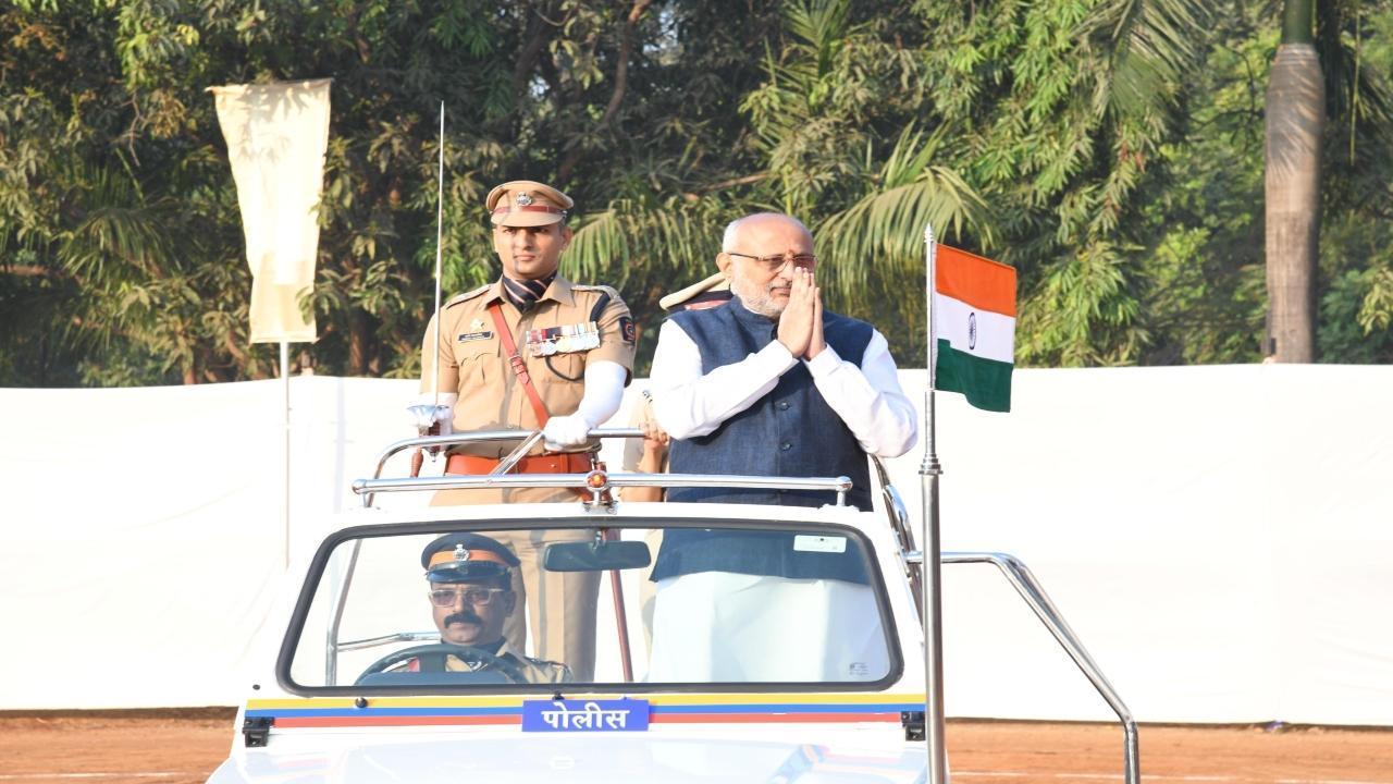 IN PHOTOS: Maharashtra Governor attends State Police Day Raising function