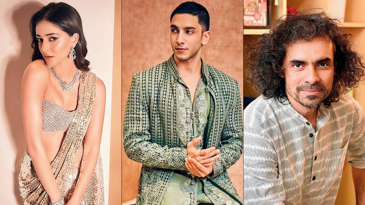 Ananya Panday, Vedang Raina and Imtiaz Ali
