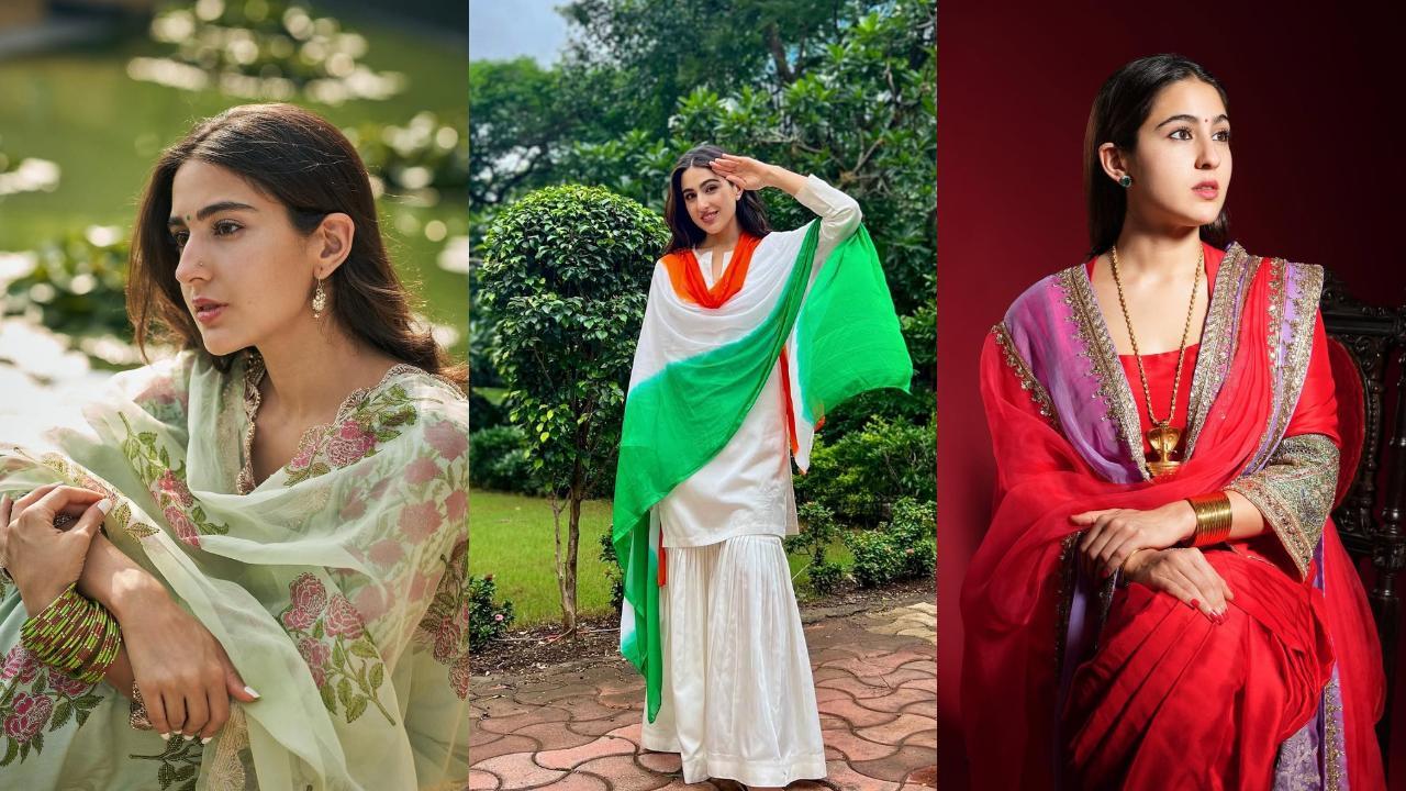 Sara Ali Khan's stunning ethnic looks to slay this Republic Day in style