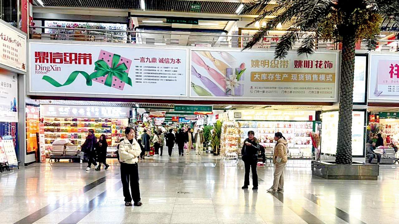 Markets, shopping malls, and schools functioning normally in China’s Yiwu amid concerns of an outbreak. Pics/Tanmay Gokani 