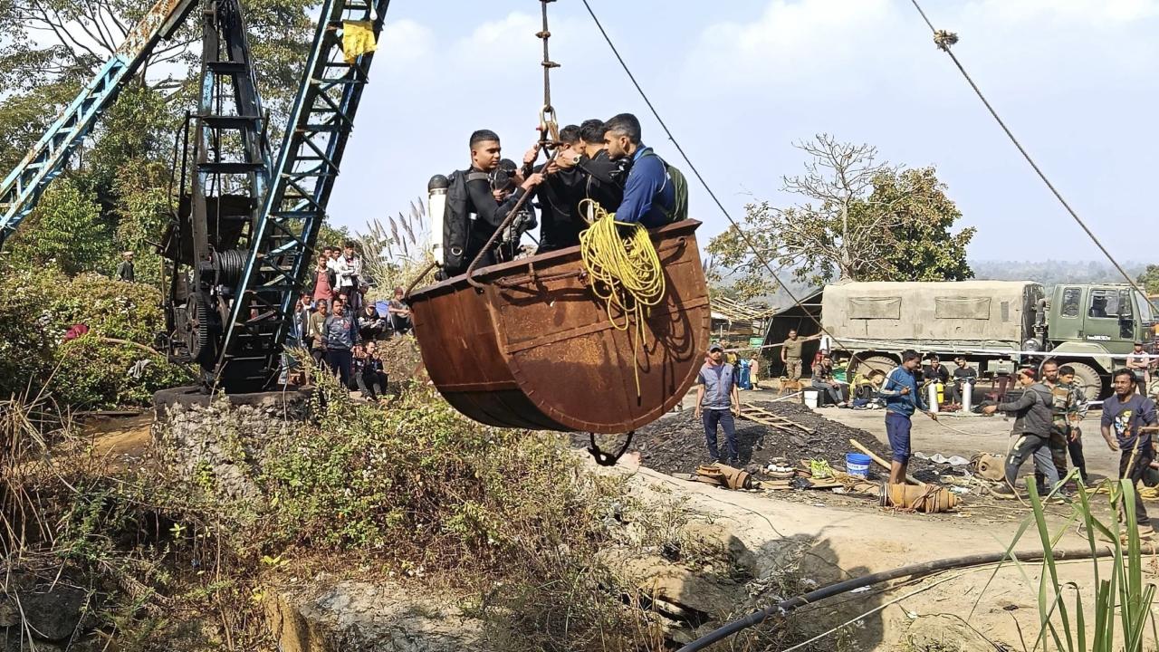 The labourers were on Monday trapped inside the 3-Kilo Coal Quarry in Umrangso area, around 250 km from Guwahati, after a sudden gush of water flooded the site
