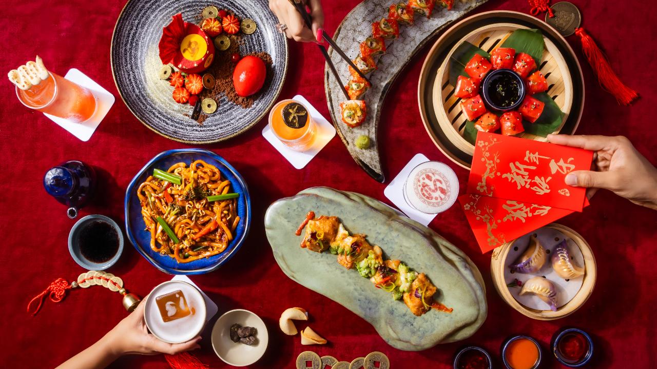 Savouring flavours of ChinaMarking the arrival of the Year of the Snake, KOKO presents a specially curated Chinese New Year till February 15. The menu includes sushi like The Imperial Unagi Maki and dim sum like Legacy Lotus Dumpling and even The Royale Dumpling. It also includes the likes of Gong Xi Cheung Fun and Prosperity Cheung Fun, along with Hot-Pot Cantonese-Style Fish and Longevity Noodles. End your meal with the Red Dynasty dessert. 
The cocktail menu has delicious creations like the Peach Fortune, Lucky Mandarin, Fortune’s Sip and Vanilla Bloom among others. 
Where: KOKO, Lower ParelWhen: Till February 15Contact: +91 77159 63030 for reservations