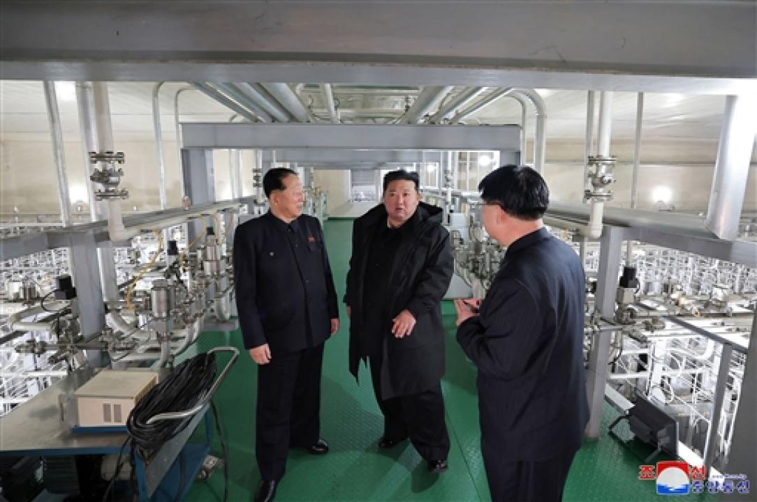 IN PHOTOS: Kim Jong Un inspects nuclear facility as North Korea expands arsenal
