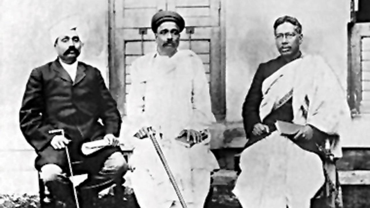 Lala Lajpat Rai, Bal Gangadhar Tilak and Bipinchandra Pal. PIC COURTESY/WIKIMEDIA COMMONS