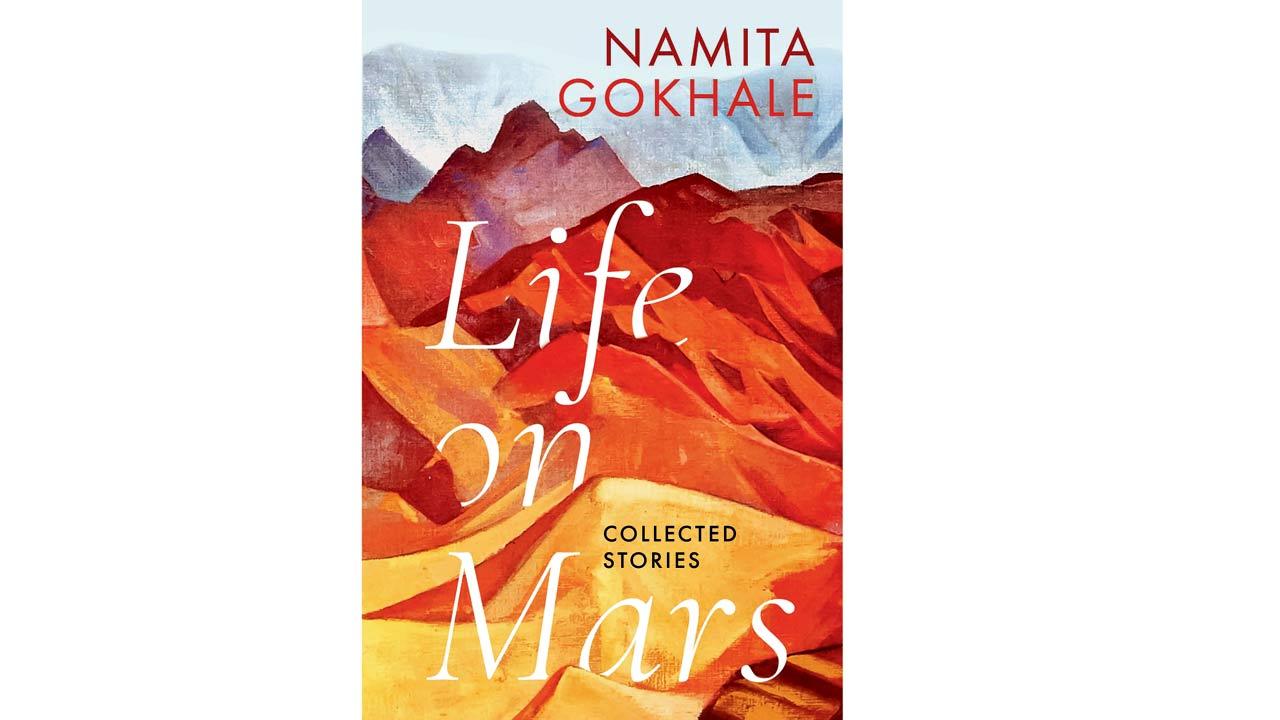 The book’s cover  features a detail from  Nicholas Roerich’s painting, Dorje, the Daring One 