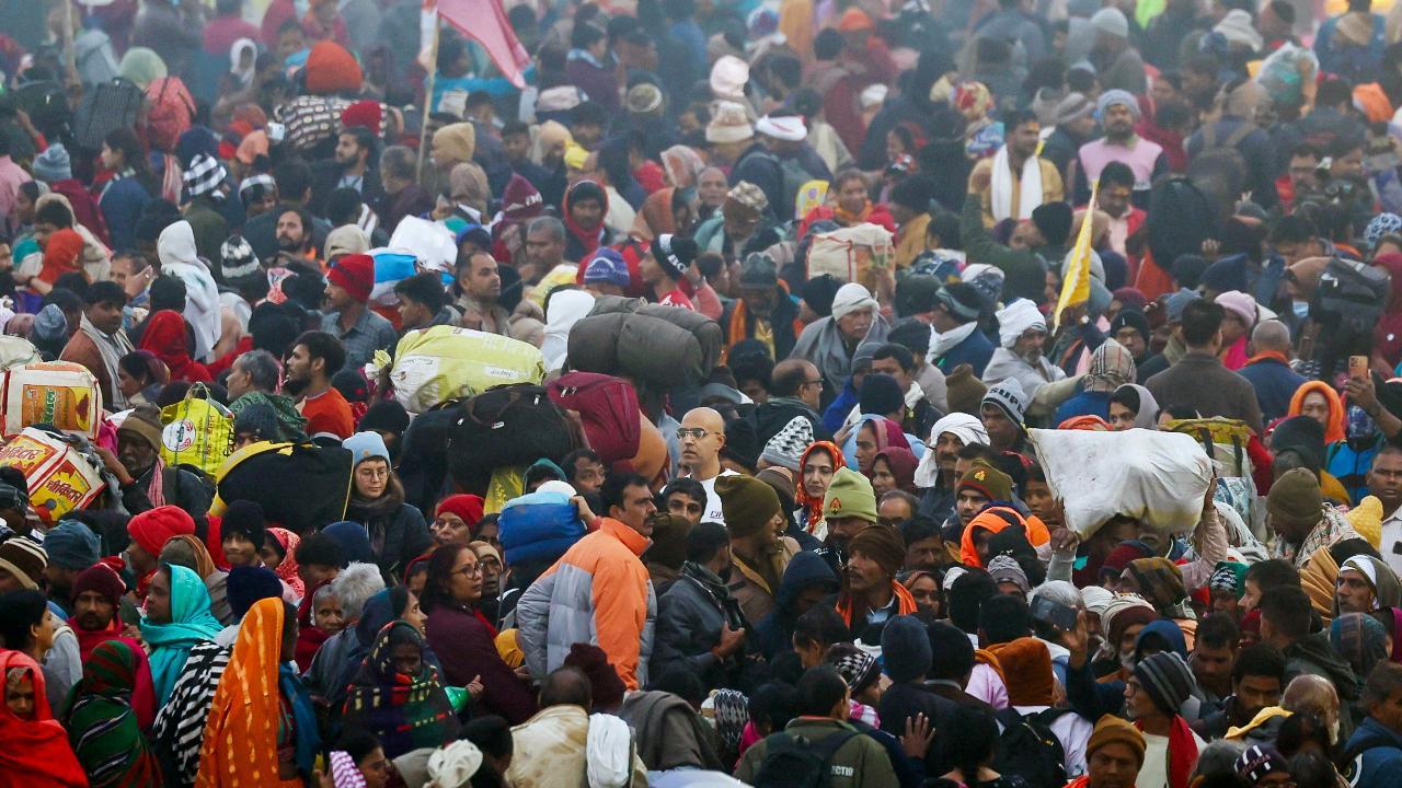 Devotees take holy dip as Maha Kumbh Mela begins with 'Shahi Snan' on Paush Purnima