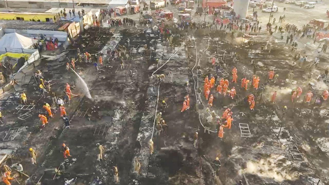 Maha Kumbh 2025: Cylinder blast at Gita Press camp lead to Sunday's massive blaze, says UP Chief Fire Officer