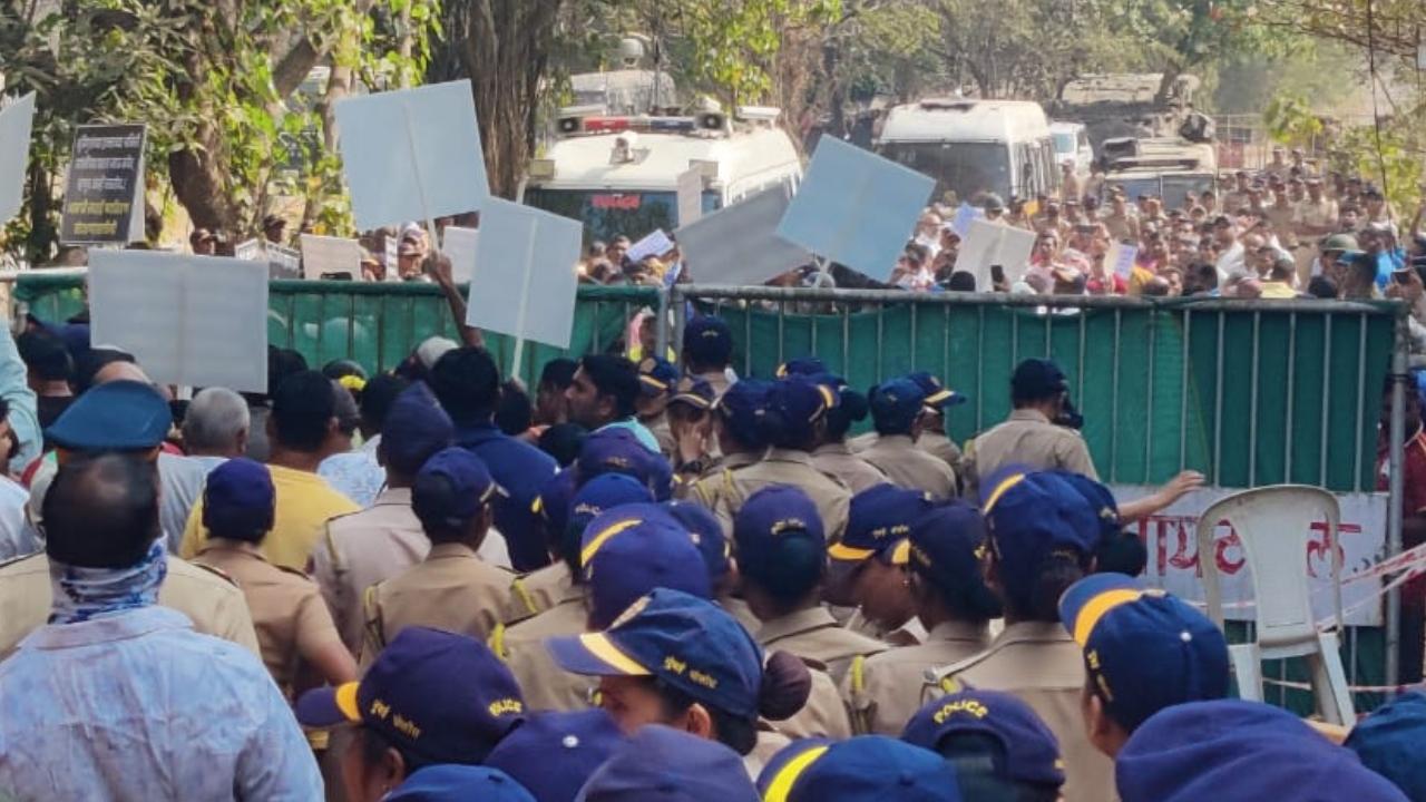 In Malad, fisherfolk and locals from Aksa and Bhati villages are resisting the relocation of Dharavi residents to their lands