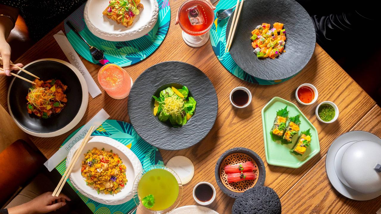 Celebration of flavours At Mayouchi in The Westin Mumbai Powai Lake, the head chef, Golpin Sianipar has put together a special menu that offers an array of dishes that celebrate the finest ingredients and cooking techniques, offering everything from rich broths to delicate dim sum and flavourful large plates. It has a wide variety of soups including Winter Melon Soup and Classic Wonton Soup along with dim sum such as Chicken Green Chili Chives Dumpling and Black Cod Szechuan Dim Sum, and even has Dim Sum Puffs such as Chicken 5 Spice, Pork Char Siu and Prawns. The small plates include Chicken Salted Egg Floss and Wok Fried Xianjiang Cumin Lamb among others, and with large plates like Hangzhou Dongpo Pork, Broccoli Lamb Chop with San Pei Sauce and Salmon in Szechuan Sauce. Last but not the least, enjoy the celebration with Rice & Noodles (Non-Veg or Veg) such as Edamame Truffle Fried Rice or Corn Fried Rice or the menu.
Where: Mayouchi, The Westin Mumbai Powai Lake, PowaiWhen: Till January 29Time: 5 pm – 1:30 amContact: 080101 66063 for reservations