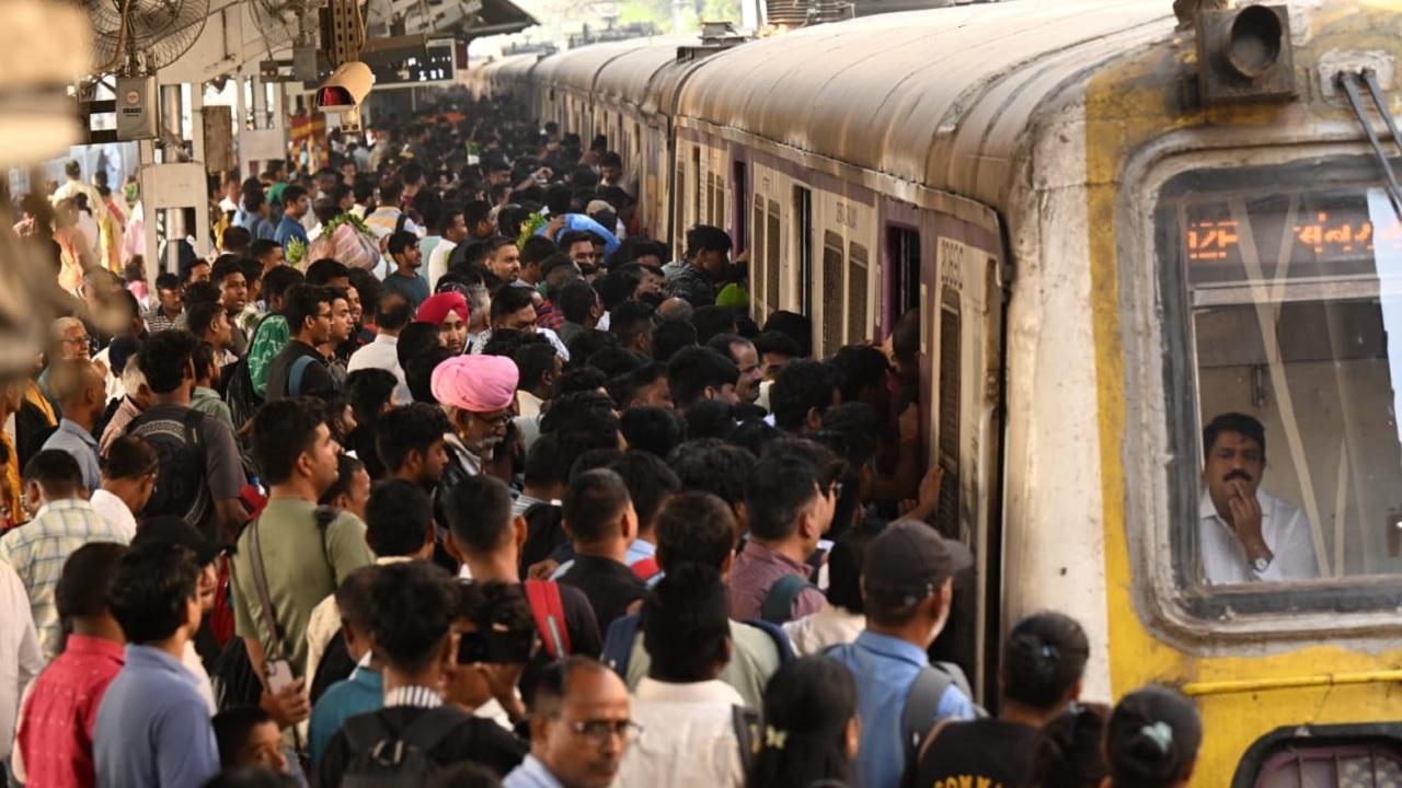 Commuters had to walk along the tracks on some of the affected routes and the disruption also led to huge crowds at various stations on the Central Railway suburban network, as per eyewitnesses