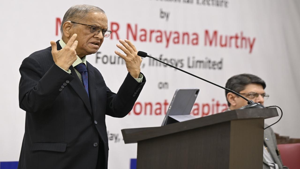 “I can say that I used to get to the office at 6.30 am and leave at 8.30 pm, that's a fact. I have done it. So, nobody can say that no, that's wrong. And I have done it for 40-odd years,” he said while addressing questions on work-life balance