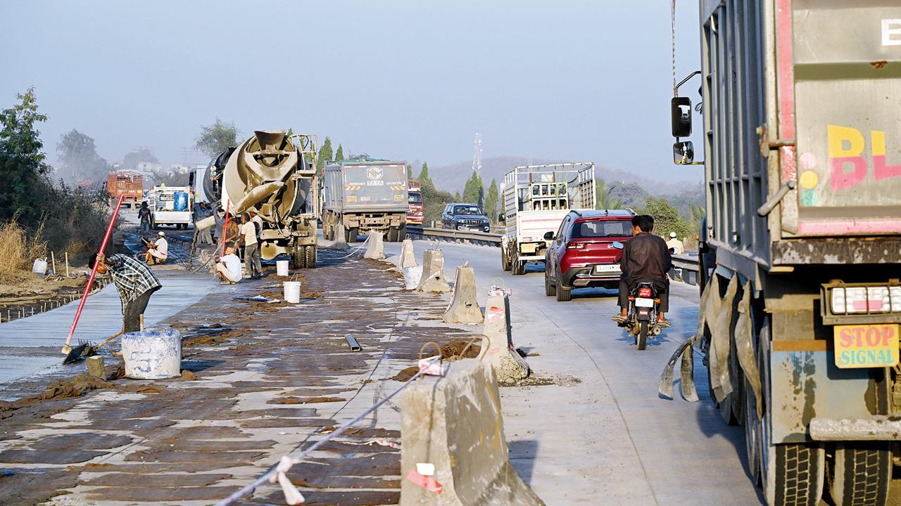 Ongoing roadwork near Durves adds to motorists’ woes