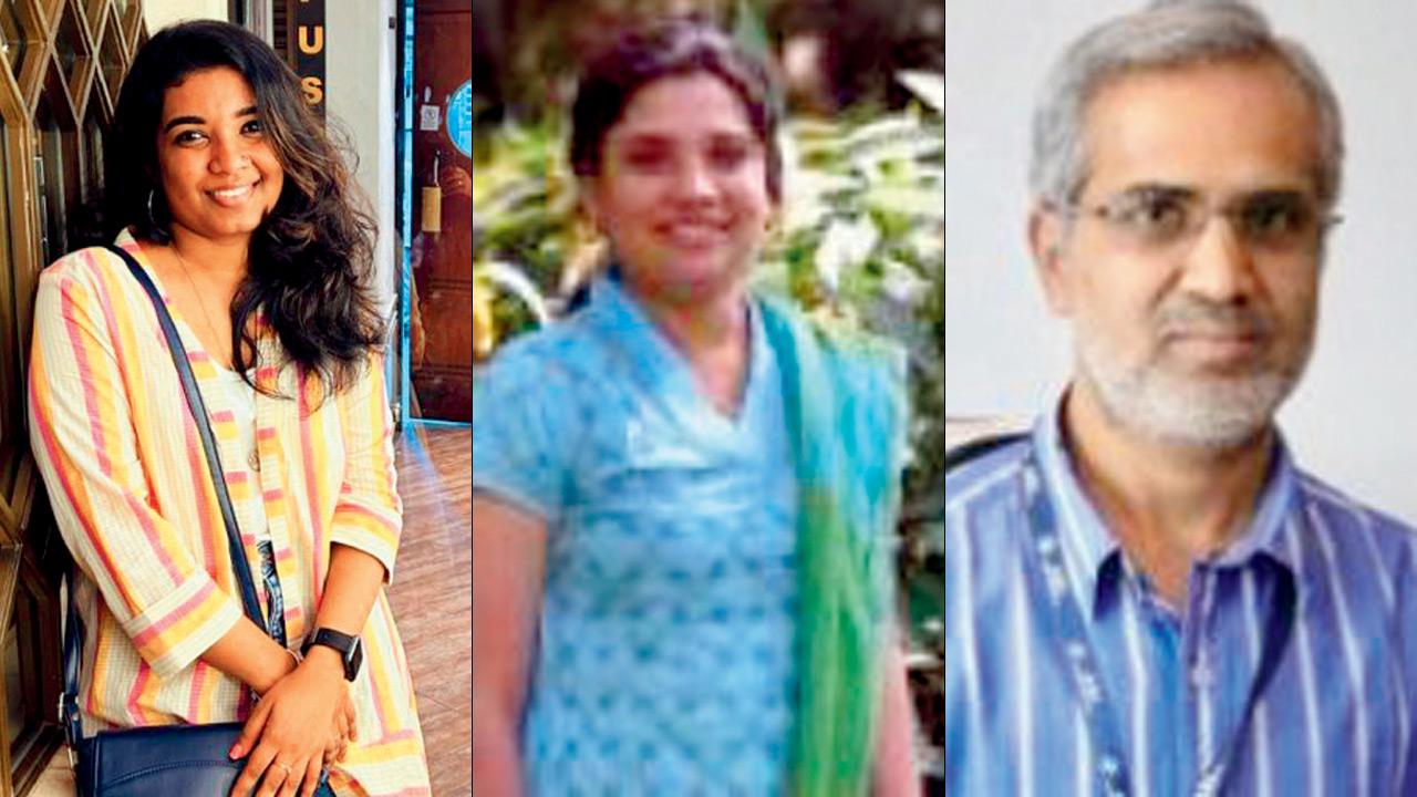 Nandini Suresh researcher, Trupti Mishra professor and D Parthasarathy, professor