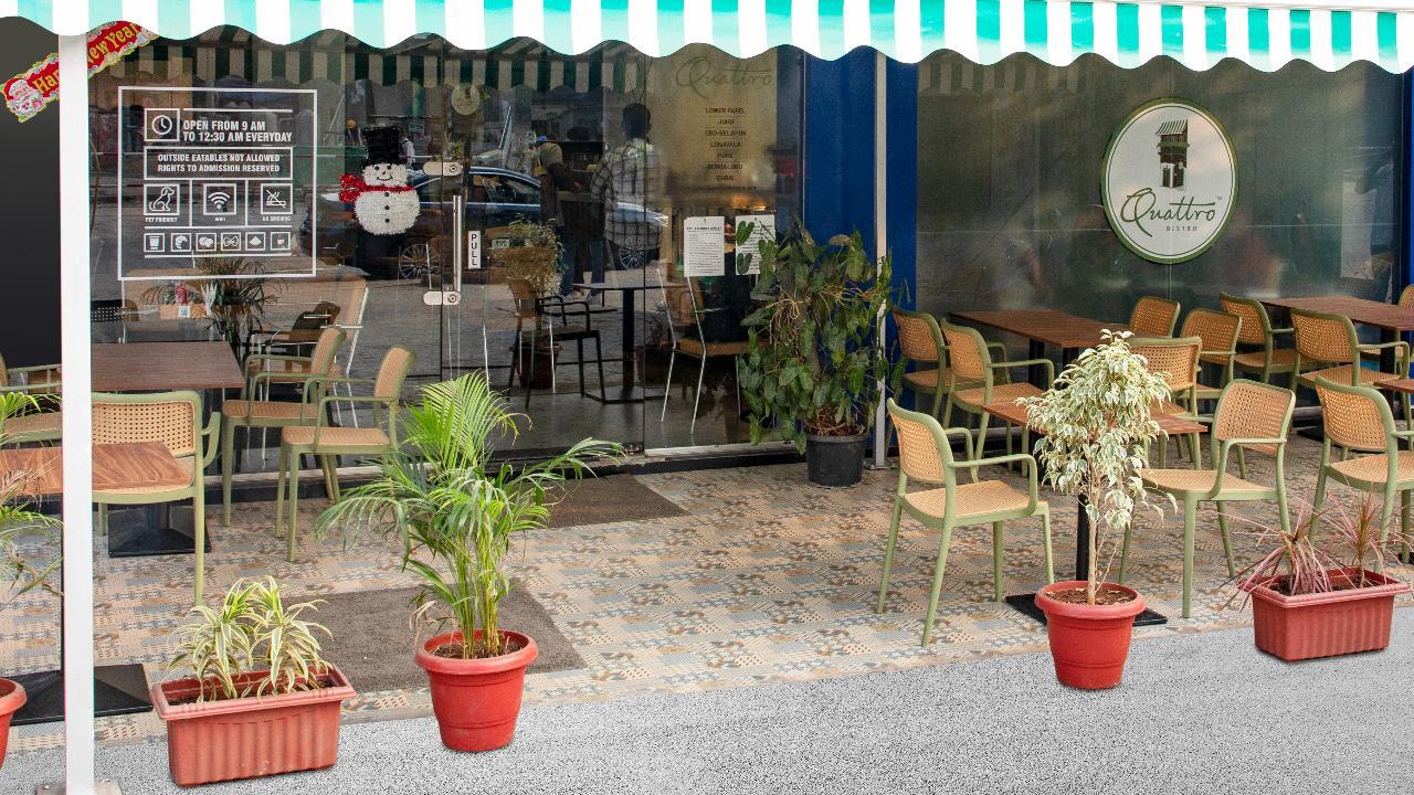 Quattro Ristorante opens its bistro cafe serving vegetarian Italian and Mexican cuisine