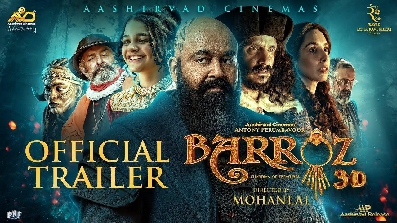 Barroz 3D: Guardian of Treasures- Streaming on Disney+ Hotstar from January 22
Mohanlal's fantasy epic finally makes its debut. This Malayalam film tells the story of Barroz, a loyal servant cursed to guard Vasco da Gama's hidden treasure, as he embarks on a journey to break the ancient spell.