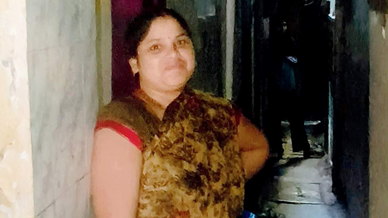 Aishwarya Upadhyay, the accused’s neighbour. Pic/Shadab Khan