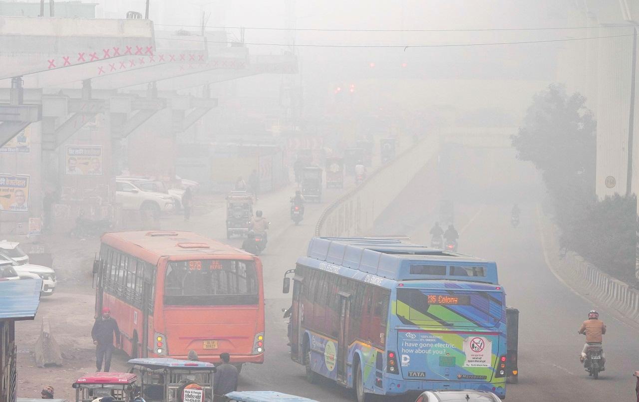 The Met office said there was zero visibility since 11:30 pm on Friday at Palam and 12:30 am on Saturday at Safdarjung