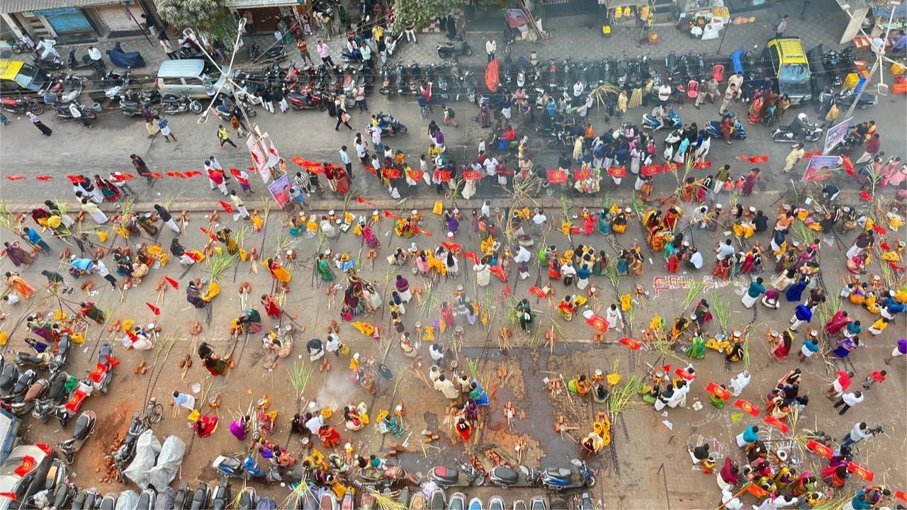 In Photos: People celebrate Pongal in a traditional way in Mumbai's Dharavi