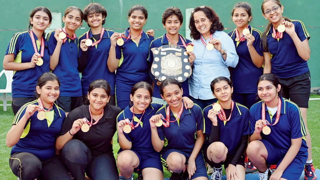 Queen Mary girls rule inter-school kabaddi