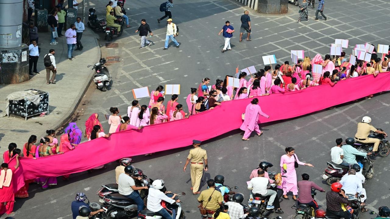The rally with the theme  'Constitutional Rights for Transgender Individuals' concluded at 5 pm