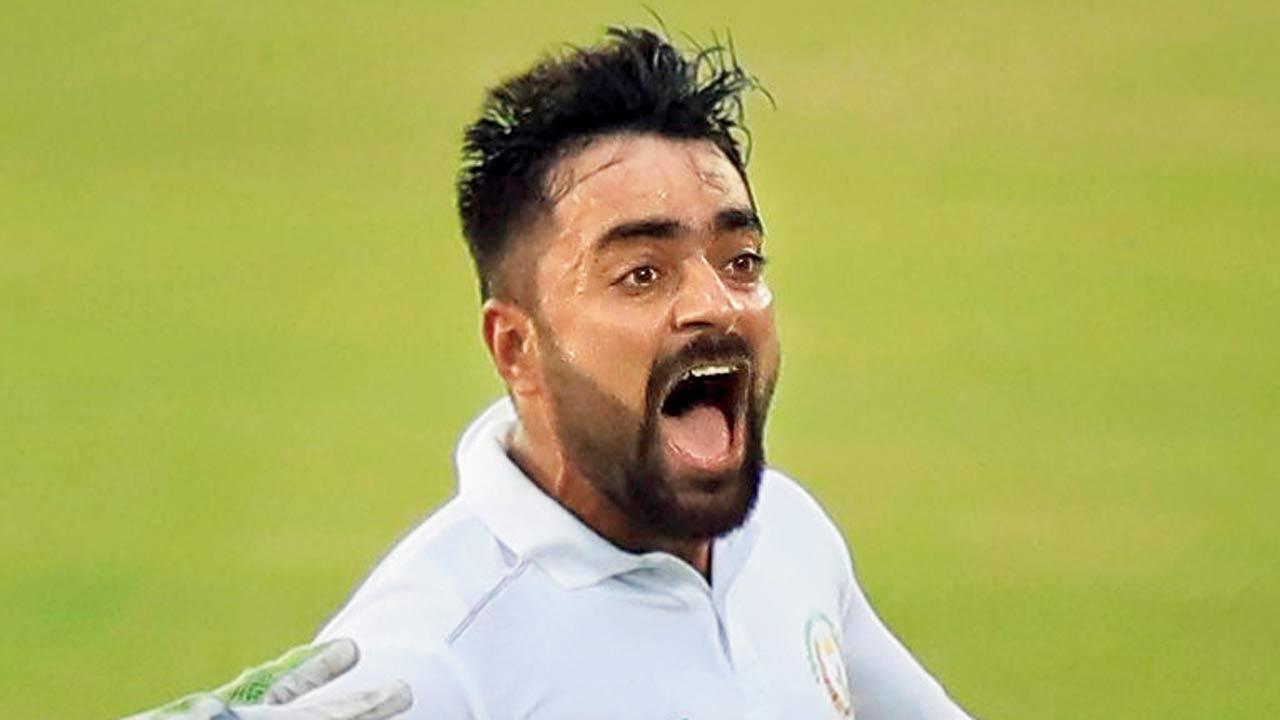 Rashid helps Afghans seal series