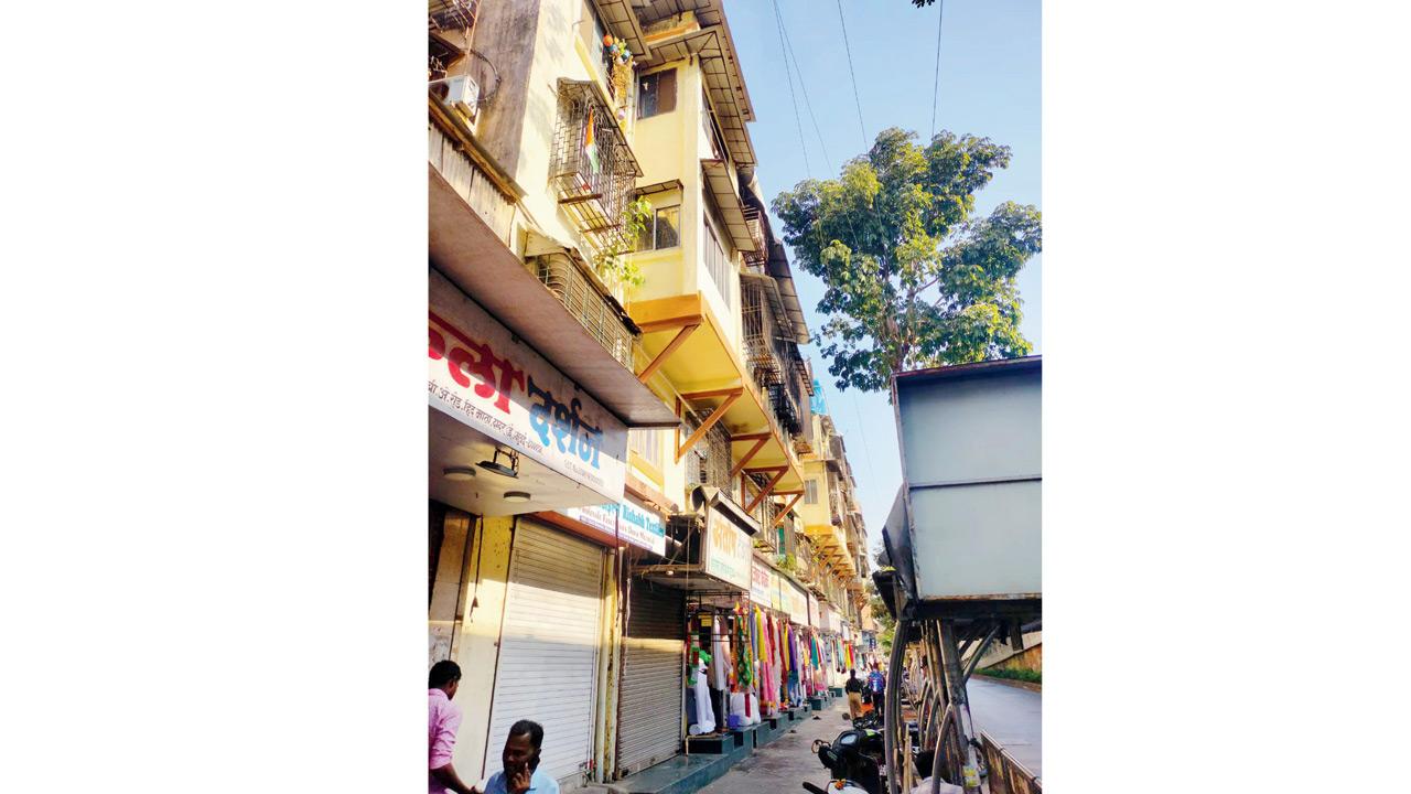 The 1935 Union Mansion building is in slightly better condition because of repairs. PIC/PRASUN CHOUDHARI